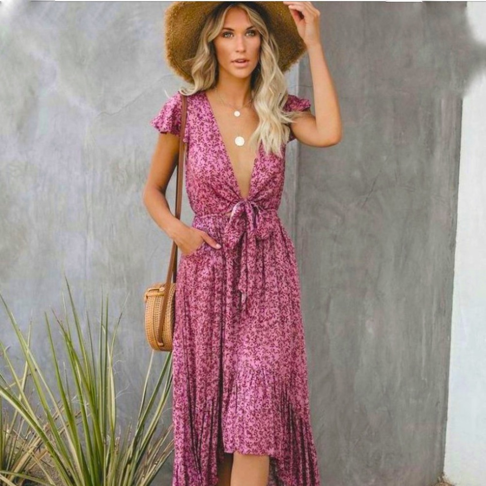 Vici More To Love High Low Pocketed Maxi